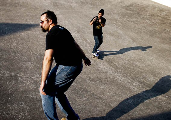 Rob's Bachelor Party: Jesse doesn't skate
