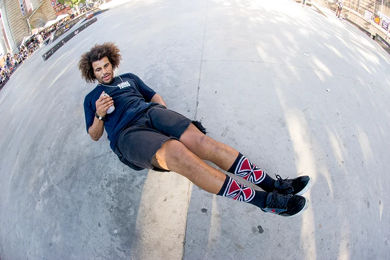 <!--danycsat-->

In classic form, Blake forgot to drink water and cramped up during his last run. A beer and a coffin across the course should ease those legs.