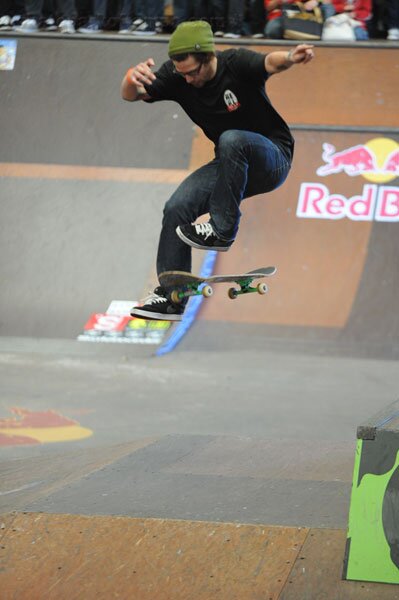 Justin Brock - frontside bigspin