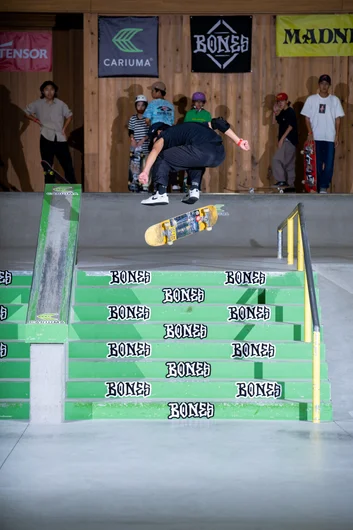 Closing out the session with a backside flip from Kanade. See you all at Qualifiers and Best Trick Saturday!

<!--damnamjapan2022day1-->