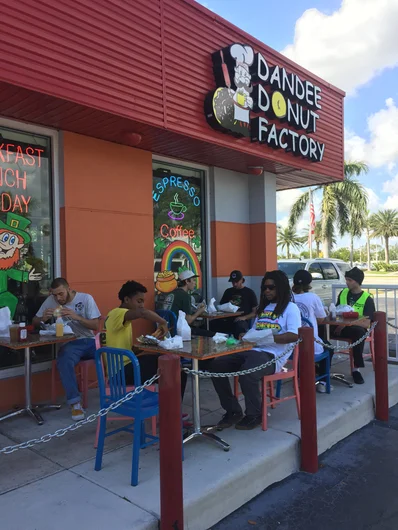 <!--miamitrip18-->

Saturday morning we started our day off at Dandee's Donut shop in Deerfield Beach before hitting the streets.