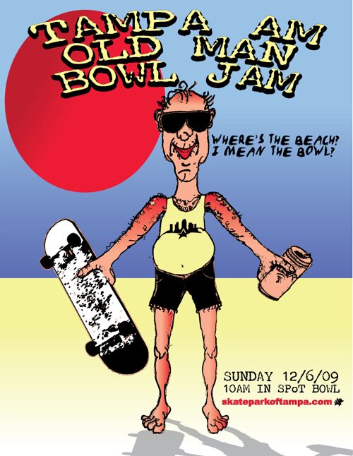 Details on the Old Man Bowl Jam 2009