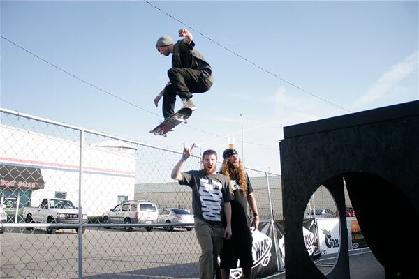 The Moat Show - Chris Blake Goat Ramp ollie