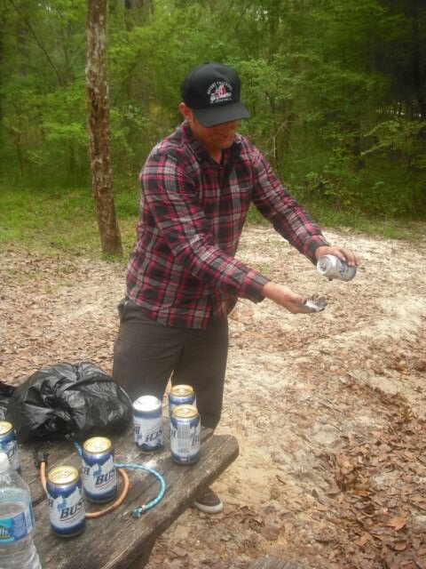 Cullen cleansed with leftover brew