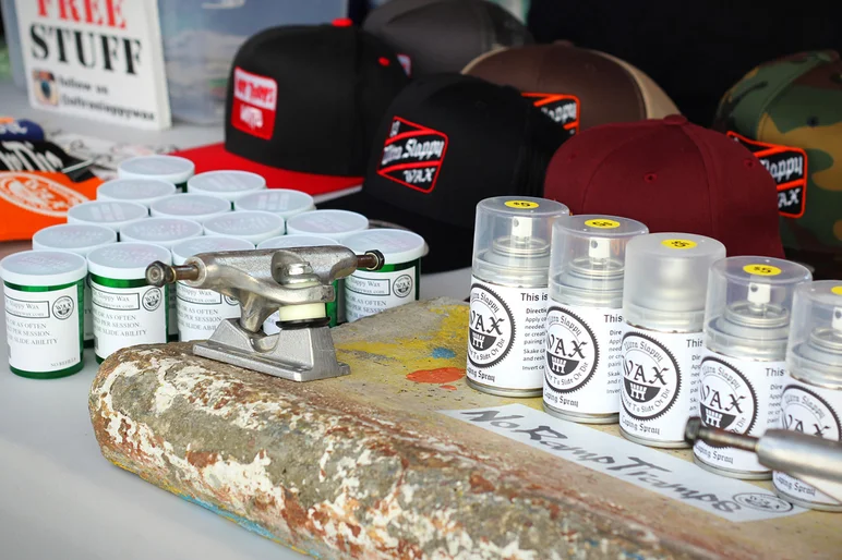 <!--hj18-->

The crew at Ultra Slappy Wax was here making sure we weren’t sticking on any of our grinds. Thanks guys!
