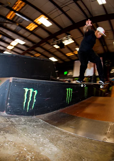 <!--sundaydaypro15-->

There’s nothing wrong with playing your run safe, but Felipe Gustavo gets risky with a Switch Back Tail up the Hubba.