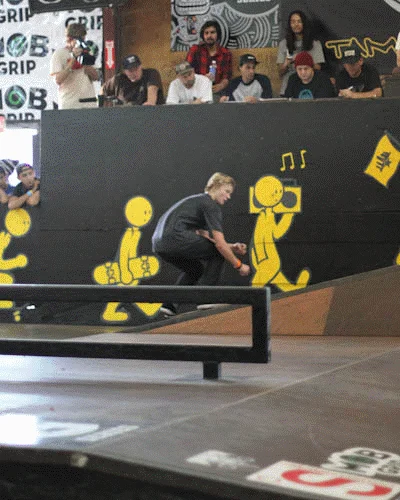 Alec Majerus - gap kickflip back lip in his run.<!-- Luke McKaye Tampa Am 2012 Photos -->