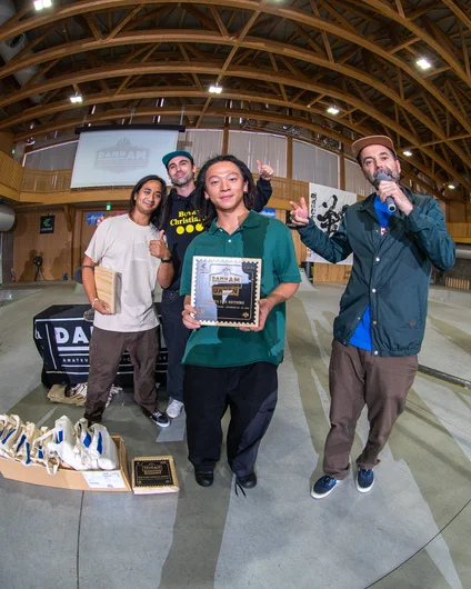 Ayumu Hirano is a Japanese Olympic gold medalist in snowboarding and happened to be the dude that helped get the park built. Thank you Ayumu!


<!--damnamjapan2022finals-->