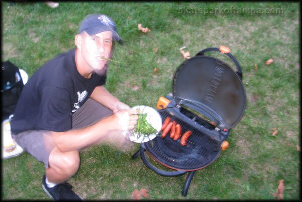 Alex Chalmers and crew - thanks for the BBQ