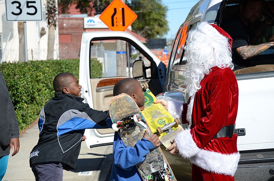 Boards for Bros Christmas Distribution 2012