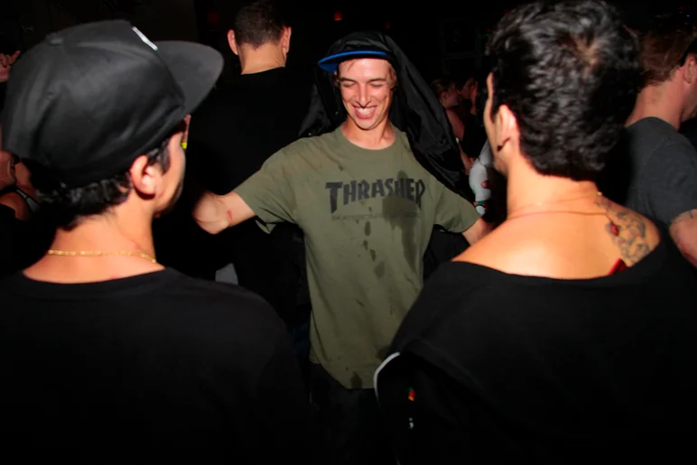 <!--pro14night4-->

Ryan Decenzo having a great time, I know that face!