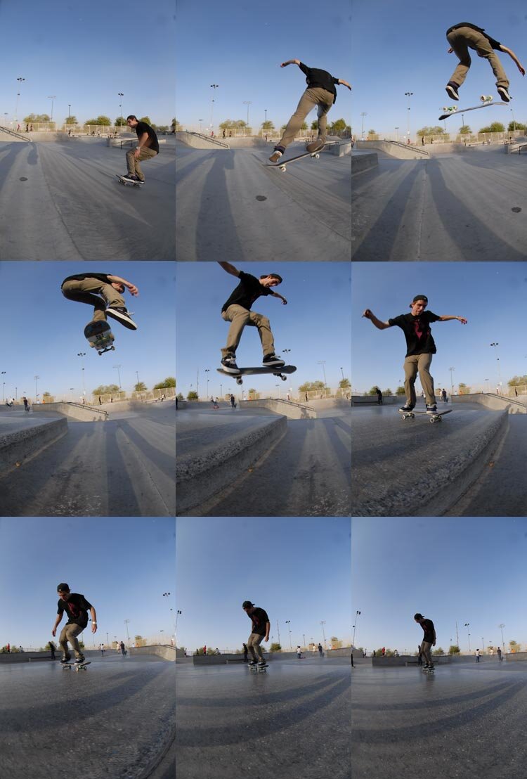 TJ Sparks - nollie back heel
