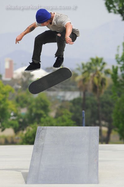 Anthony Pshebelski - backside flip off the wedge