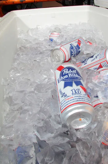 <!--vans50th-->

PBR came through as well. Free beer for those of age.