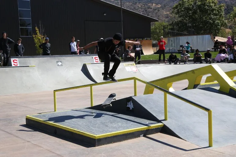 <!-- woodwardwest2013 -->

Dylan Perry with a hippie jump