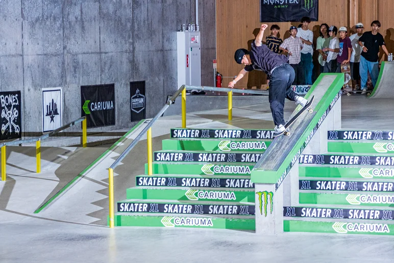 Another back noseblunt down the hubba. Brought to you by Junpei this time around.

<!--damnamjapan2023mensqualifiers-->