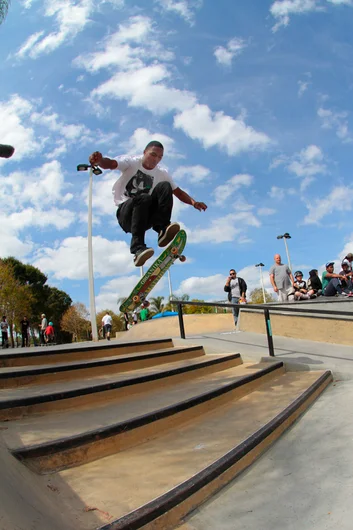 <!--gfl15-->

James threw a Switch Bigspin down the stairs in his heat.
