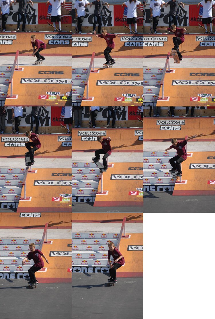 Chase Webb - frontside nosegrind