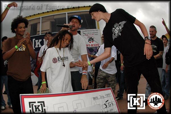 Alex Vidal, Nyjah Huston, and Chris Troy at awards