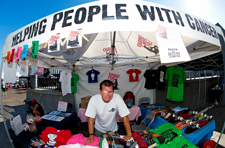 <!--PRO15-THURS-->

The back and front man of GrindForLife.org, Mike Rogers.
