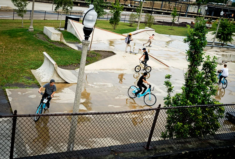 <!--da-chicago16-fri-->

At least the park was still good to ride those damn Divy bikes around.