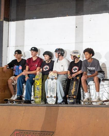 The gang is all here! Locals and out of towners catching up on the deck before going all in at Harvest Jam 2022

<!--harvestjam2022-->