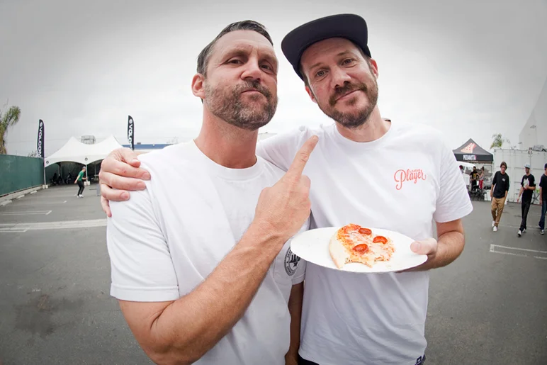 <!--dacm16-finals-->

Every Damn Am gotta get a photo of Schaefer with a legend. This time, League Player Paul Shier.