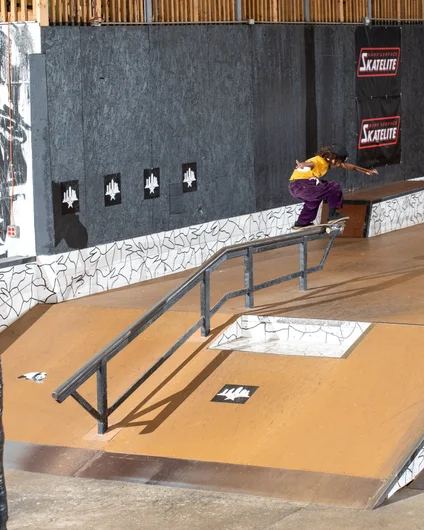 Gabi is hitting rails that are up to his neck. Bump to front lip


<!--backtoschoolbash2022-->