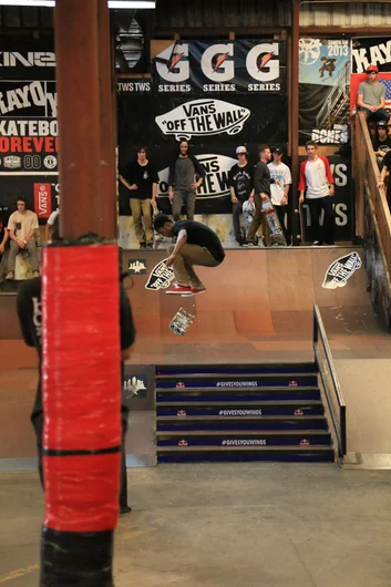 <!--coc2014-->
James Cobb with a fakie flip.