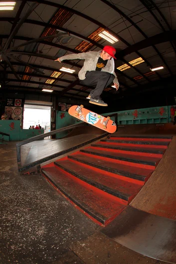 <!--btsb16-->

Anthony Pitti definitely gets the award for “Shane O’Neill look-a-like” but he can back it up with tricks. This Laser Flip was first try in his run.