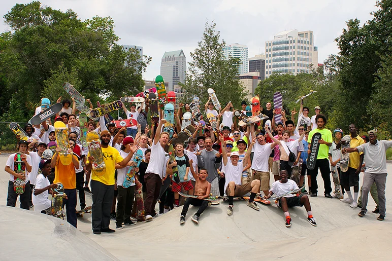 <!--gsd17-->

Thanks to everyone who came to join us at Bro Bowl, time to line up for that obligatory group photo.
