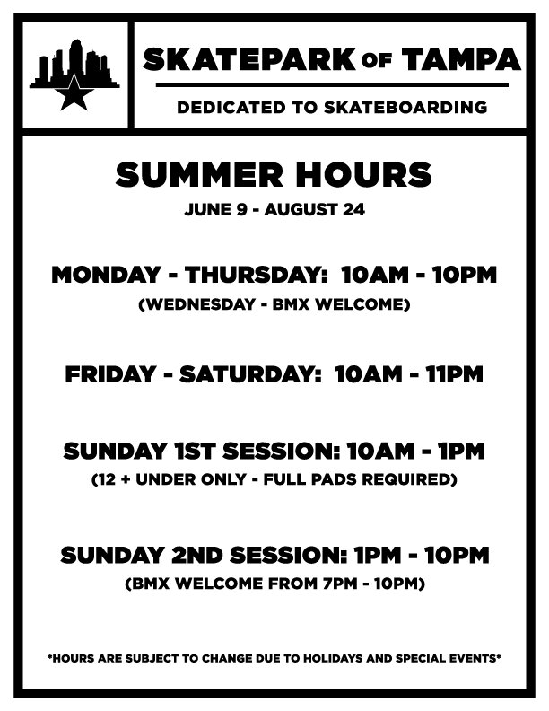 Summer Hours 2014