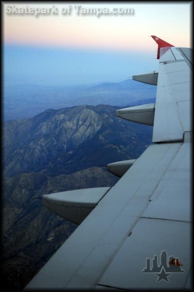 Flying from Minneapolis to California