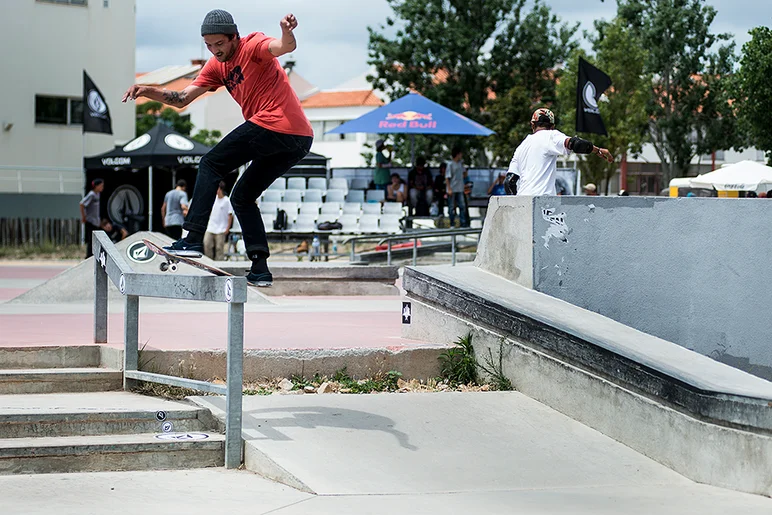 <!--daport14-->

This local hasn't signed up for the contest yet, but he's already killing it.  That's a FS boardslide.