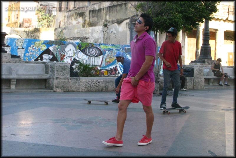 Havana Cuba Crotch Grab Strut