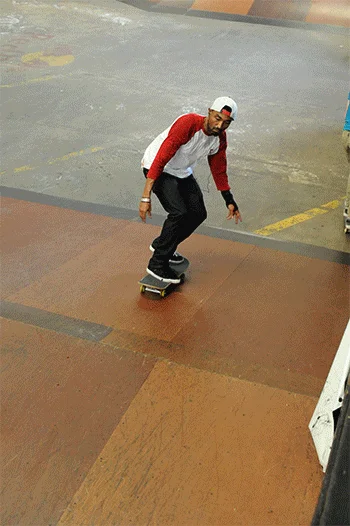 Marcus McBride - backside  heelflip.<!-- Go Skateboarding Day 2013 With Kayo -->