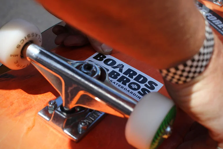 <!--mattwoodsday18-->
Before the boards can go into the completed pile, they get quality checked and a B4B sticker.