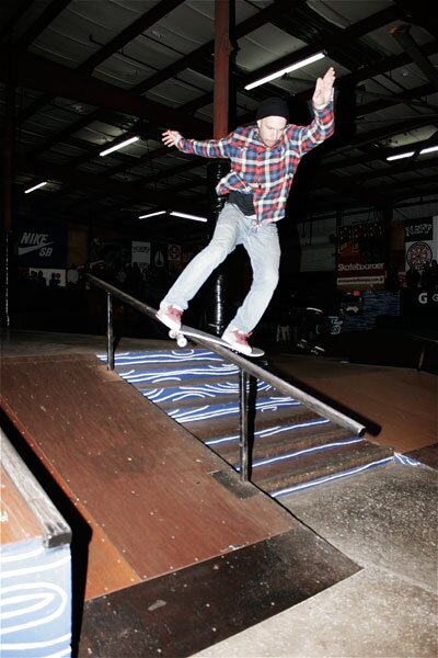 Jamie Thomas didn't disappoint - lipslide