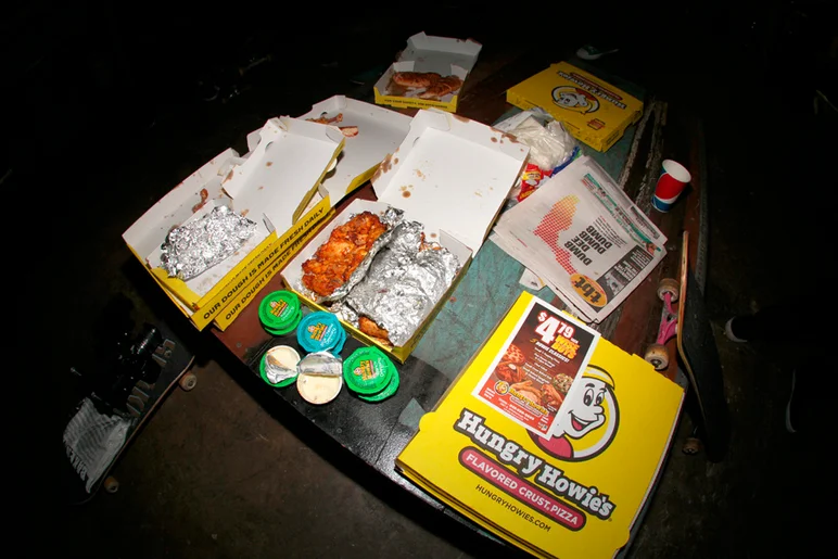 <!--bakerdemo-->

Ain't nothin' like some pizza and wings to close out.