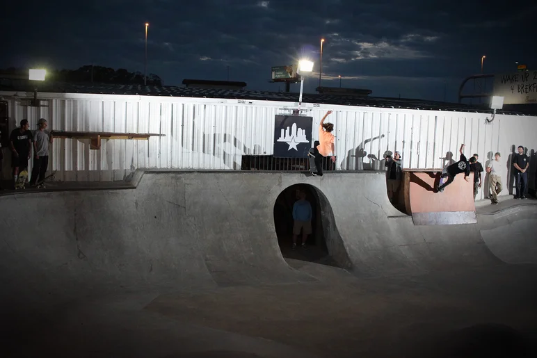 <!--cotc19concrete-->

Another angle of Steven’s insane Front Blunt over the Door Gap.