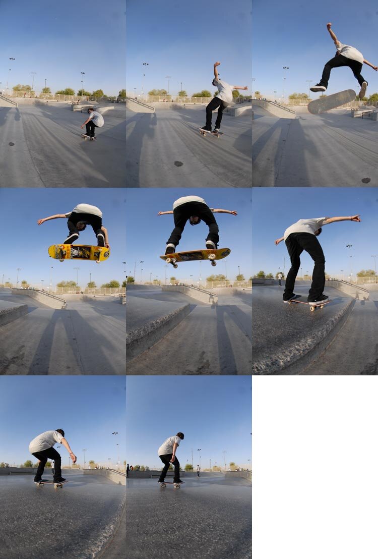 Jereme Knibbs - fakie flip at Tempe