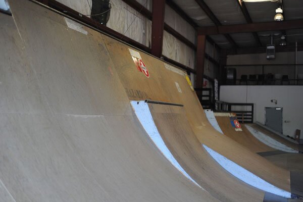 On site at Hazard County Skatepark for Damn Am ATL