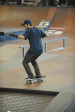 The nollie frontside