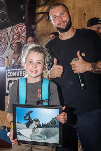 <!--hj19photos-->

Shiloh Thornton wins the “Coolest Hair” for her usual bright colored styles, which she appears to be taking a break from.
