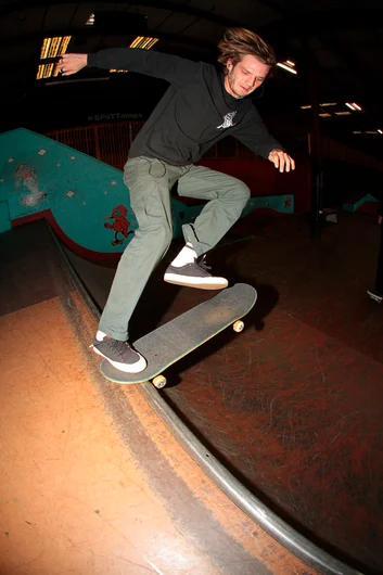 <!--eotmapr16-->
Jack Loktu may not know it yet but he’s Employee of the Month for April. No Comply Tailslide with hair flowing in the wind.