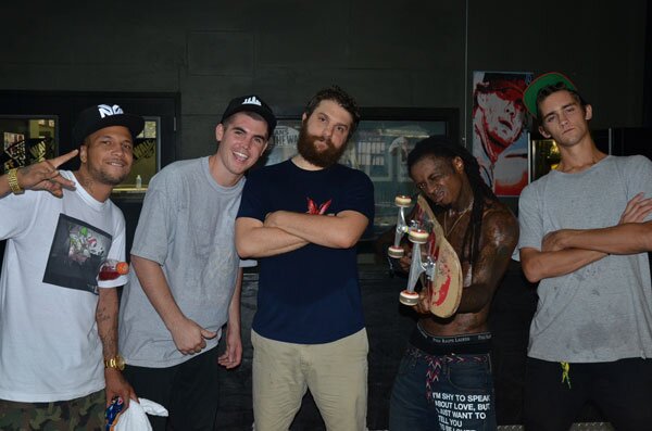 Lil Wayne Skateboarding at Skatepark of Tampa