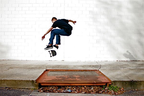 Robbie Kirkland - frontside heelflip