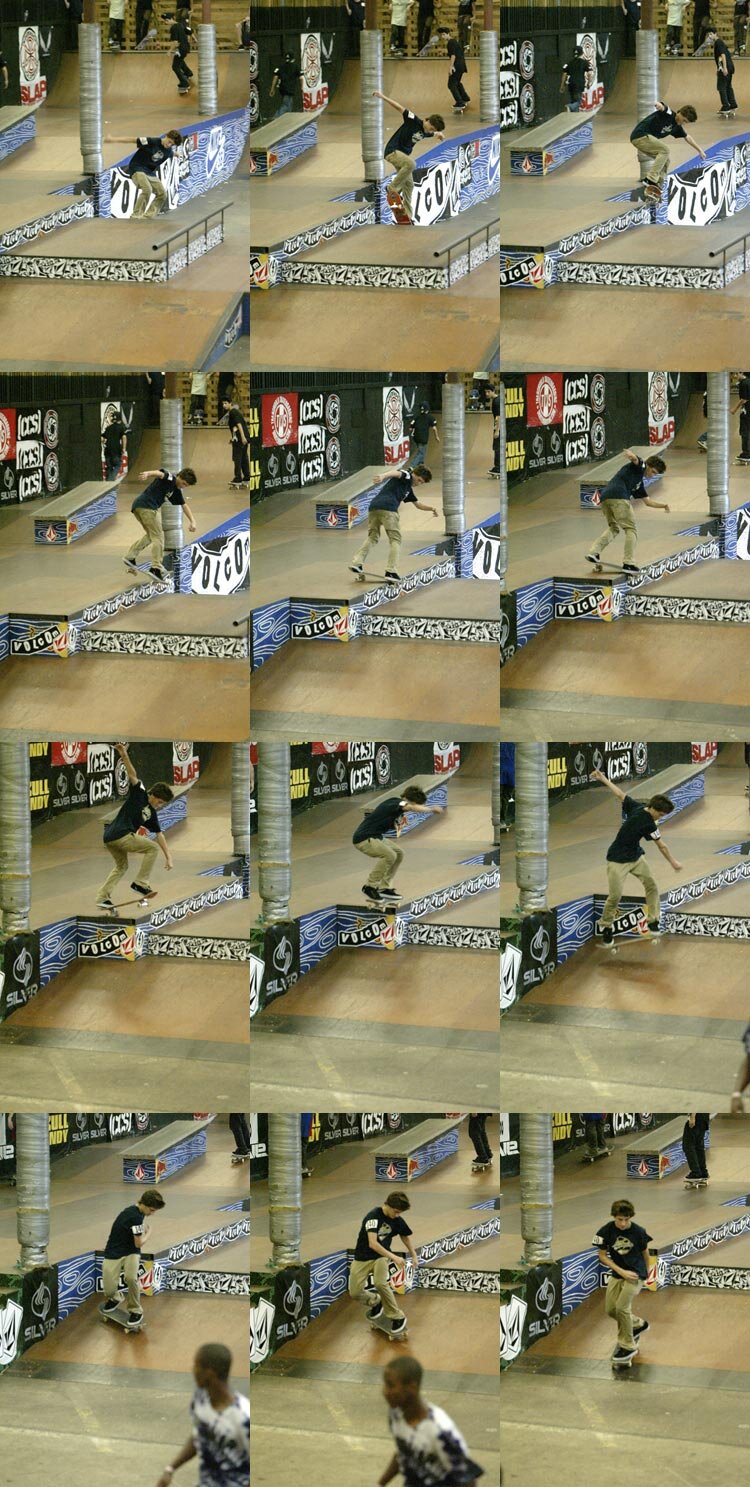 Jereme Knibbs - back lip frontside 180 out