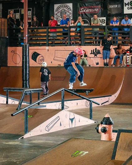 This Flick Front Board was the icing on the cake for Sebastian , who took First in the 9-12 Division

<!--schoolsoutjam2023-->