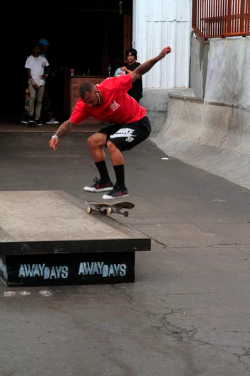 <!--awaydaysphotos-->

This guy had these Tre Flip 50-50’s on lock in practice but I never saw it go down when the time started.